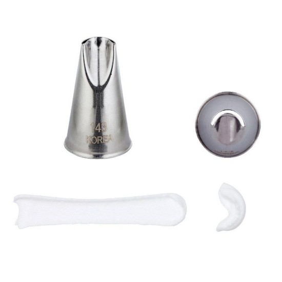 Profi- Blütenblatt Klein Tülle Edelstahl - 8300020661 - Thermohauser