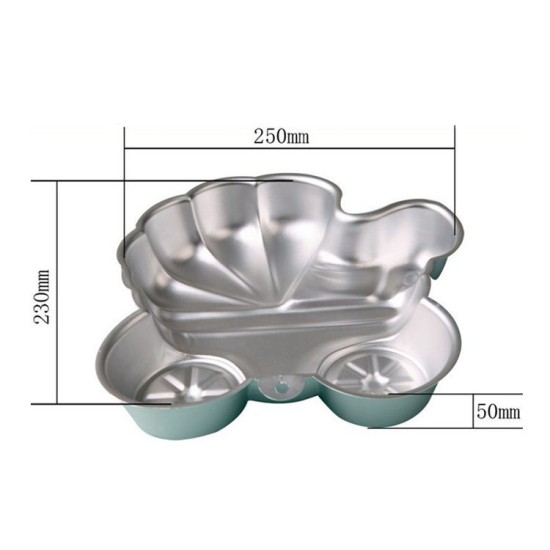 Babywagen Backformen - ZN457 - Mytortenland