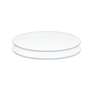 Ganache Platte / Ganache Display Tortenscheibe 107 mm 2 teilig