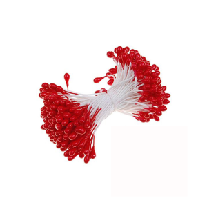 rot Blütenpollen - Stamen ca. 180 stück