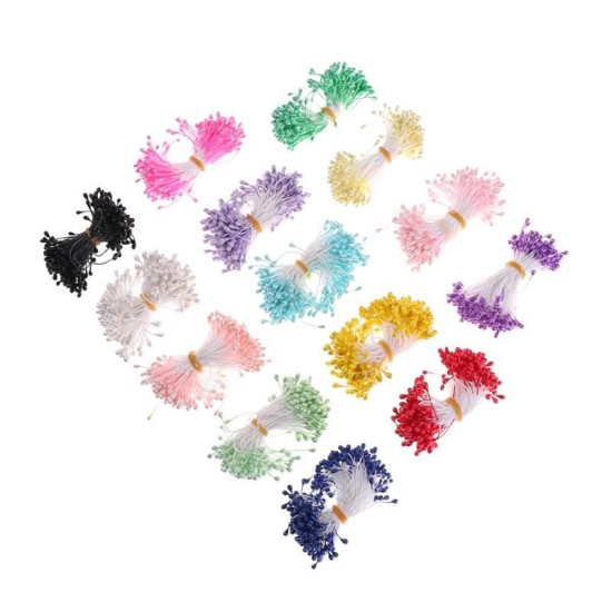 Fuchsia Blütenpollen - Stamen ca. 180 stück - KN57-63-2-7 - Mytortenland