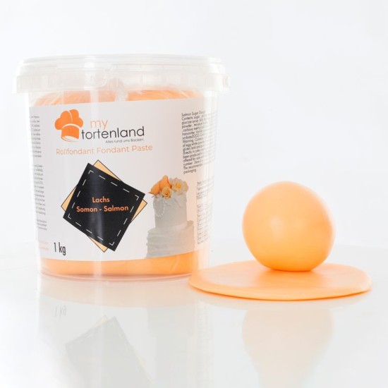 Zuckerteig / Rollfondant Lachs 1 kg - MT2016 - Mytortenland