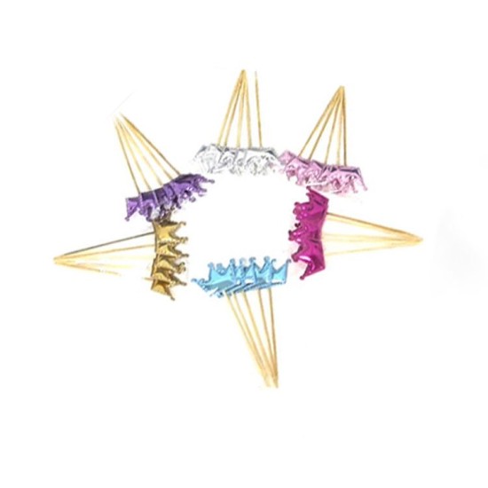 Cake Topper Metallic Krone - KN35 -