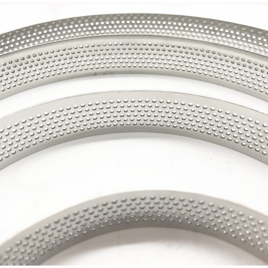 Tarte Ring gelocht Tropfen Form 8er Set - DC02 -