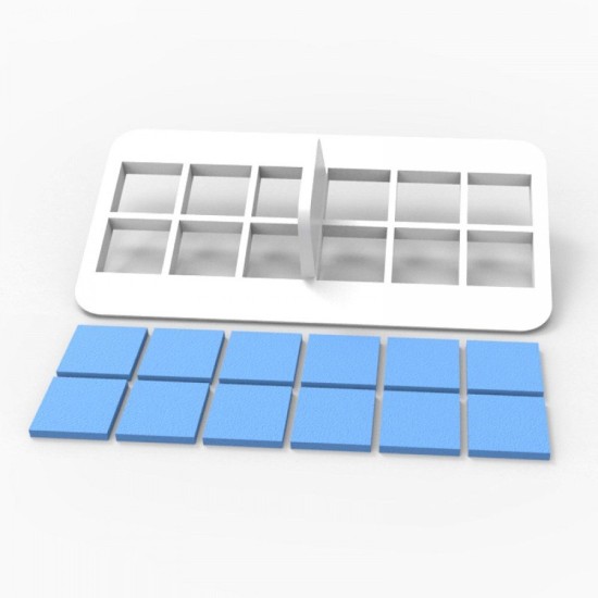 Mini Multi Ausstecher Quadrat - RP10956 -