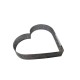 Tarte Ring gelocht Herz Form 8er Set - DC01 -