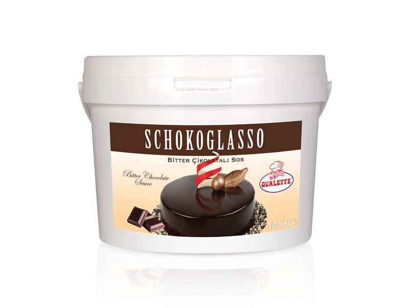 Schokoglasso Schokoladen Soße ( Zartbitter ) 6 Kg