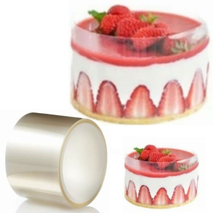 25m Adet Pasta, Bambu, Çikolata Transfer Jelatini 9 cm