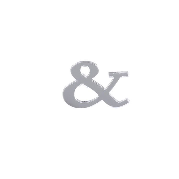 Aynalı Plexi Harfler ( & ) 