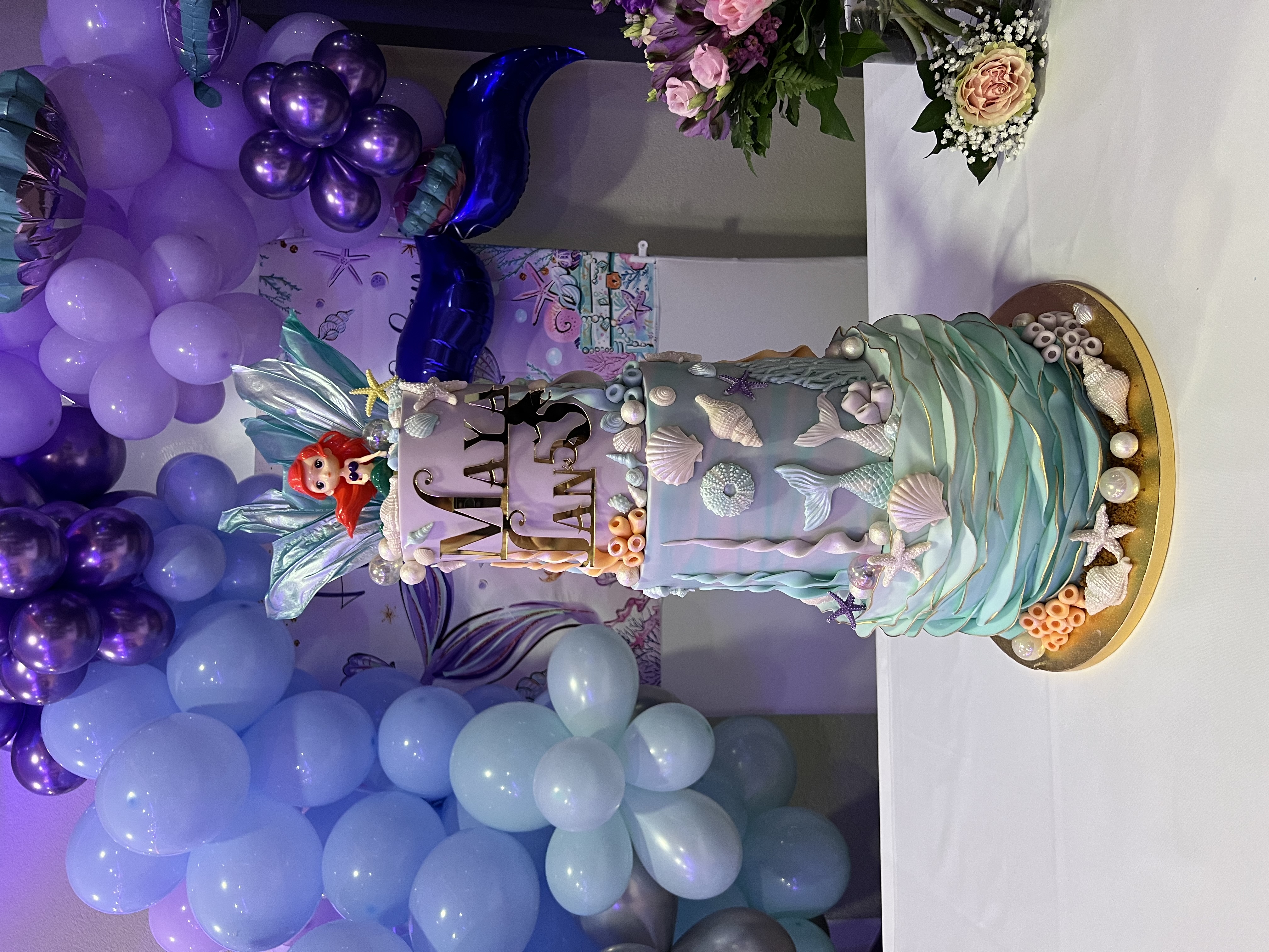 Pasta Sunum Altlığı / Cake Board Altın 36 cm 5 Adet